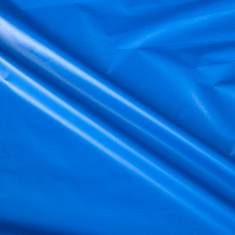 Niedrig atmungsaktiv 2 Schicht 100% Blackout TPU -Film für Vorhang Dunkelblau + Schwarzer Blackout -Film